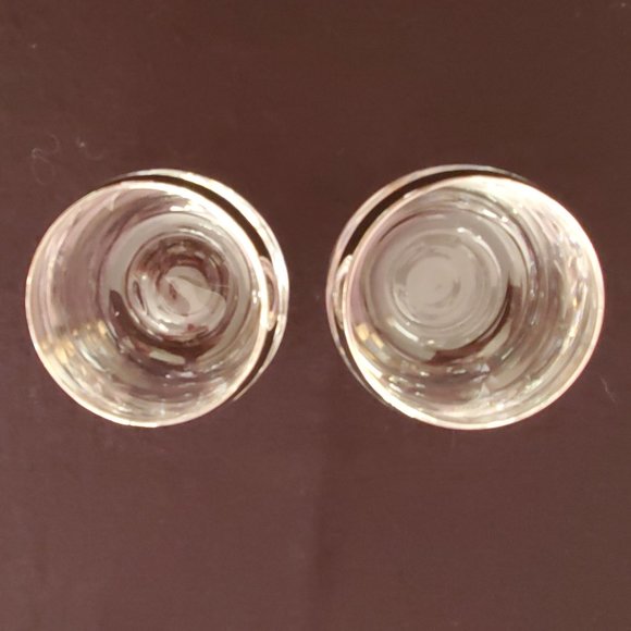 Roly Poly Dorothy Thorp Etchedlike glasses. Set of 2 - Picture 3 of 4
